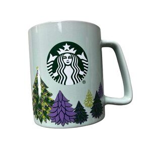 Starbucks 11 Ounce Christmas Tree Mug
